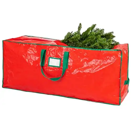 Christmas Tree Storage Bag - Stores 7.5 Foot Xmas Tree, Durable & Waterproof